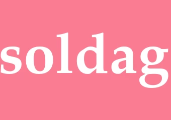 Synonym soldag