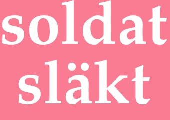 Synonym soldatsläkt
