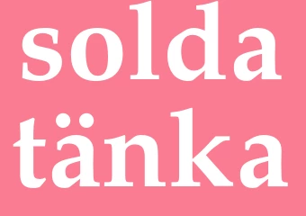Synonym soldatänka