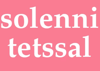 Synonym solennitetssal