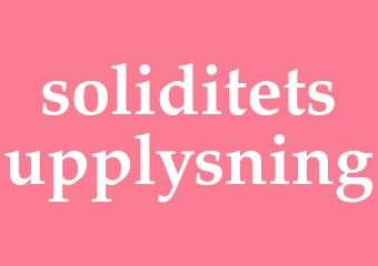 Synonym soliditetsupplysning