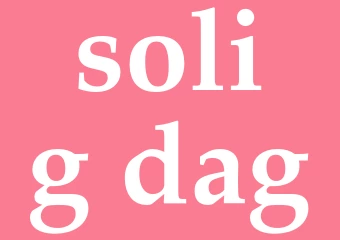 Synonym solig dag