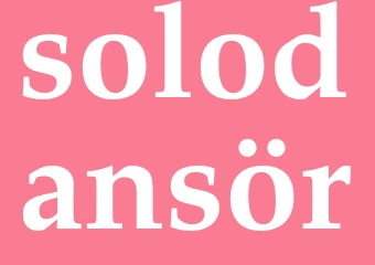 Synonym solodansör