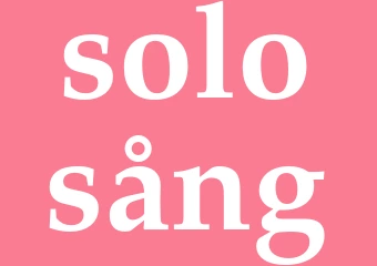 Synonym solosång