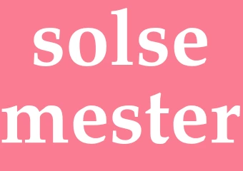 Synonym solsemester