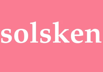 Synonym solsken