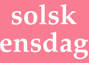 Synonym solskensdag