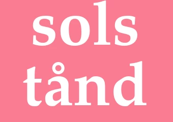 Synonym solstånd