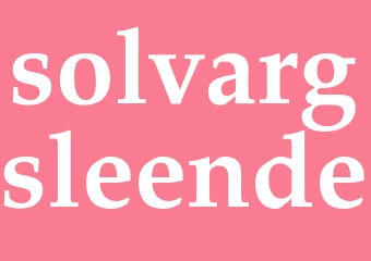 Synonym solvargsleende