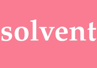 Synonym solvent