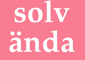 Synonym solvända