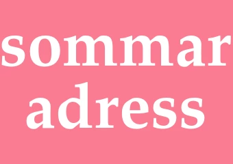 Synonym sommaradress