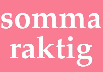 Synonym sommaraktig