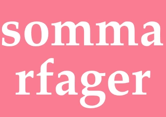 Synonym sommarfager