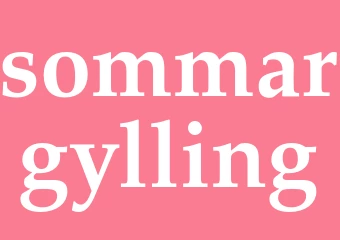Synonym sommargylling