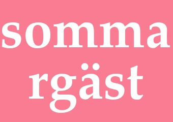 Synonym sommargäst
