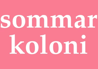 Synonym sommarkoloni