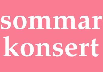 Synonym sommarkonsert