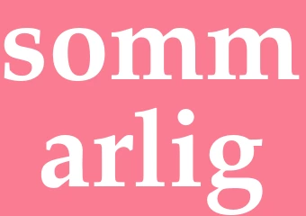 Synonym sommarlig