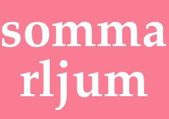 Synonym sommarljum