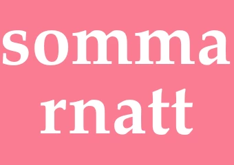 Synonym sommarnatt