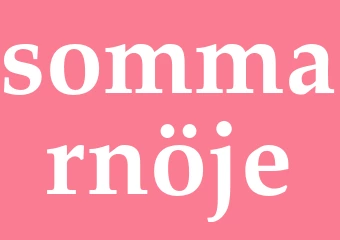 Synonym sommarnöje