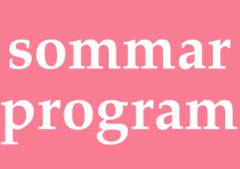 Synonym sommarprogram