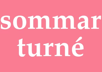 Synonym sommarturné
