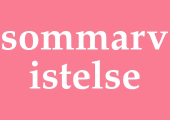 Synonym sommarvistelse
