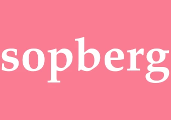 Synonym sopberg