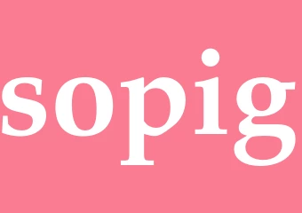 Synonym sopig