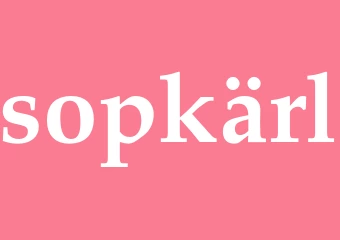 Synonym sopkärl