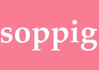 Synonym soppig