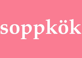 Synonym soppkök