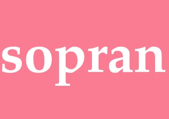 Synonym sopran