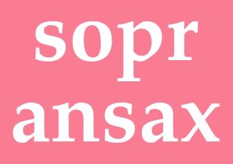 Synonym sopransax
