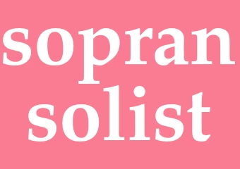Synonym sopransolist