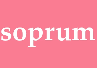 Synonym soprum