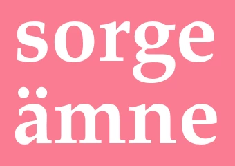 Synonym sorgeämne