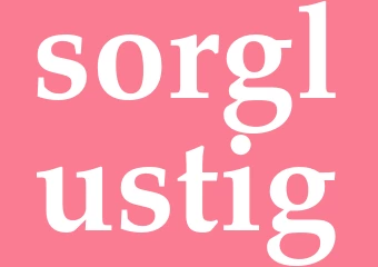 Synonym sorglustig