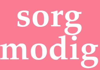 Synonym sorgmodig