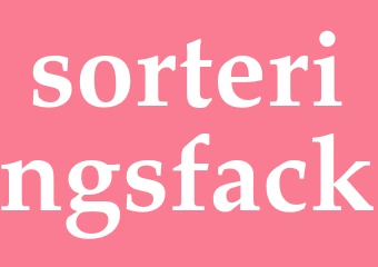 Synonym sorteringsfack