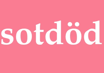 Synonym sotdöd