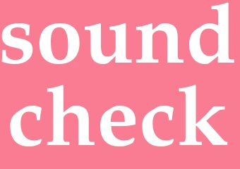 Synonym soundcheck