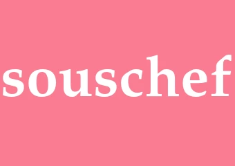 Synonym souschef