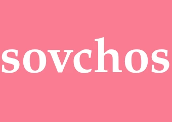 Synonym sovchos