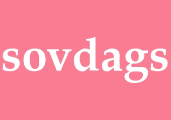 Synonym sovdags