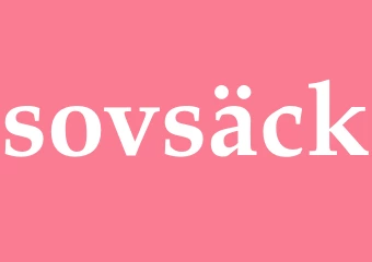 Synonym sovsäck