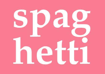 Synonym spaghetti