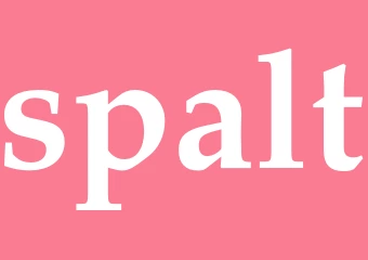 Synonym spalt